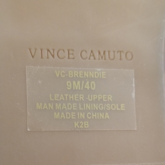 VINCE CAMUTO "Brenndie" Flat Sandal - Size 9 - Warm Vanilla - NWOT - Picture 5 of 8